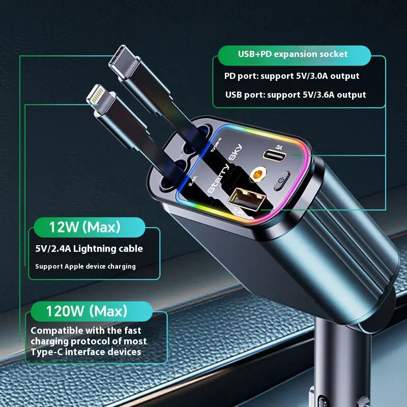 StarCar Projector Charge Port