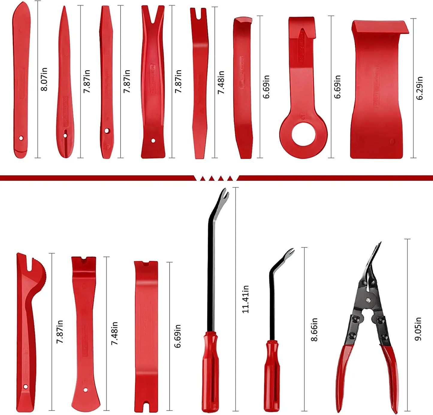 Auto Interior Disassembly Kit Car Plastic Trim Removal Tool Car Clips