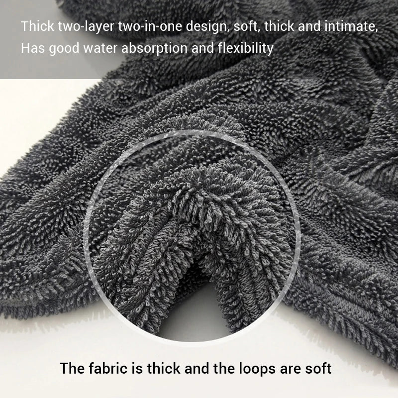 Premium Microfiber Car Wash Towel