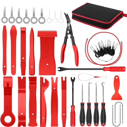 Auto Interior Disassembly Kit Car Plastic Trim Removal Tool Car Clips